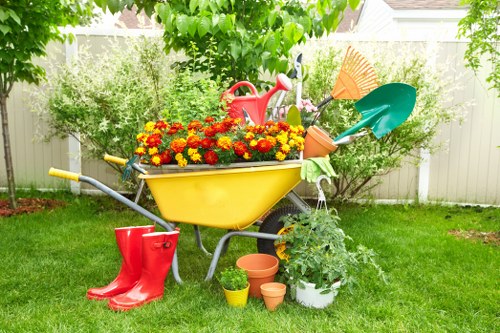 Eco-friendly pressure washing solutions being applied in Neasden